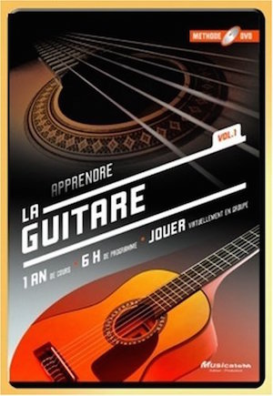 Méthode DVD pour apprendre la guitare